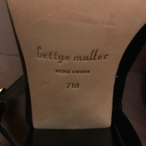 Bettye Muller Womens Polish Ankle Strap Block Heel - Picture 8 of 8